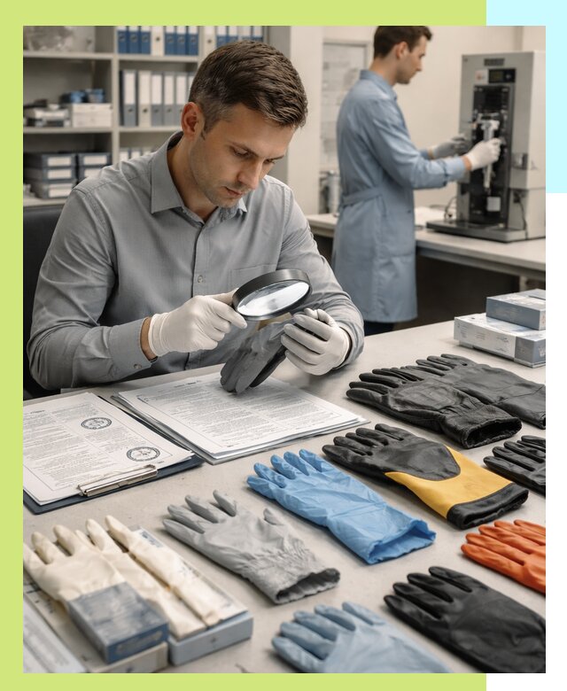 Сертификация перчаток и средств защиты продукции в Туймазы