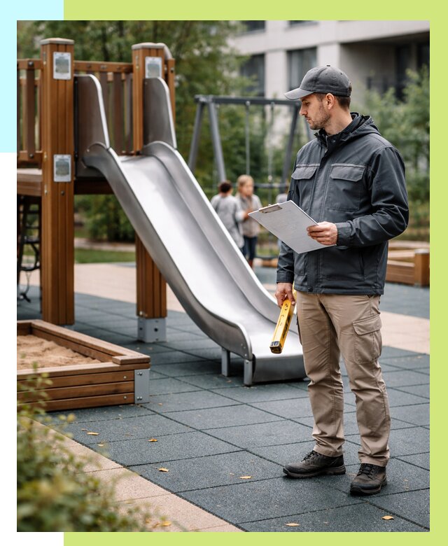 Сертификация детских площадок в Туймазы от 25475 р. | Алешин-Тмз