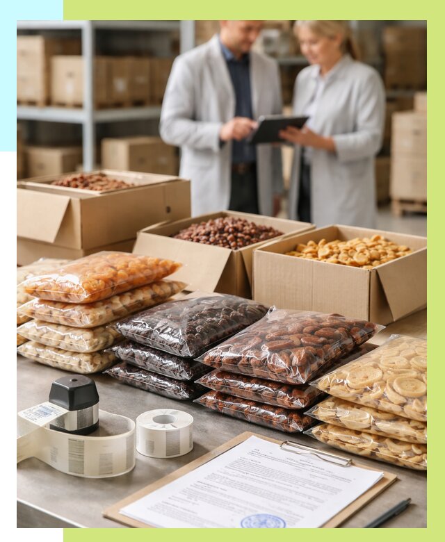 Сертификация сухофруктов в Туймазы от 12228 р. | Алешин-Тмз под ключ