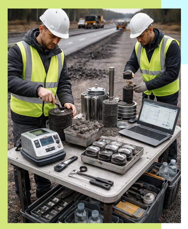 Сертификация асфальта: испытания и подтверждение в Туймазы