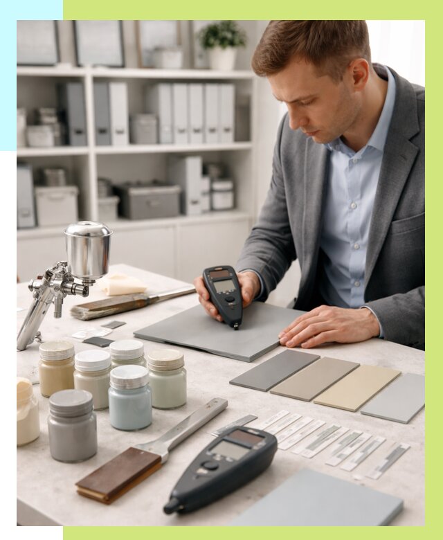 Сертификация краски в Туймазы от 25475 р. | Алешин-Тмз центр