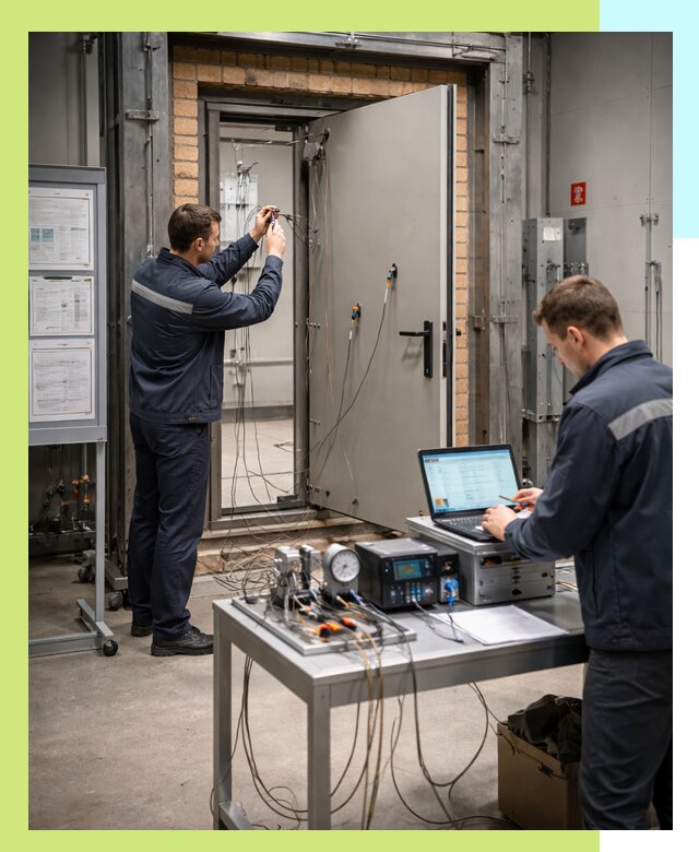 Сертификация противопожарных дверей в Туймазы по ГОСТ и ТР