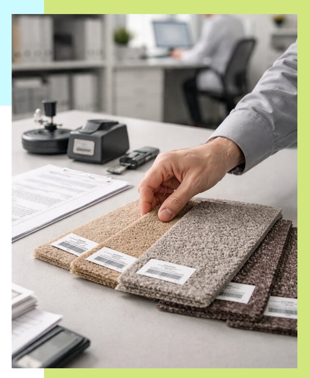 Сертификация ковролина в Туймазы от 15285 р., Алешин-Тмз