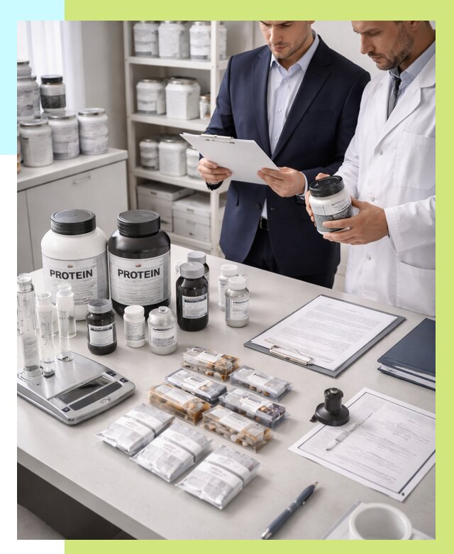 Сертификация спортивного питания в Туймазы от 15285 р., Алешин-Тмз