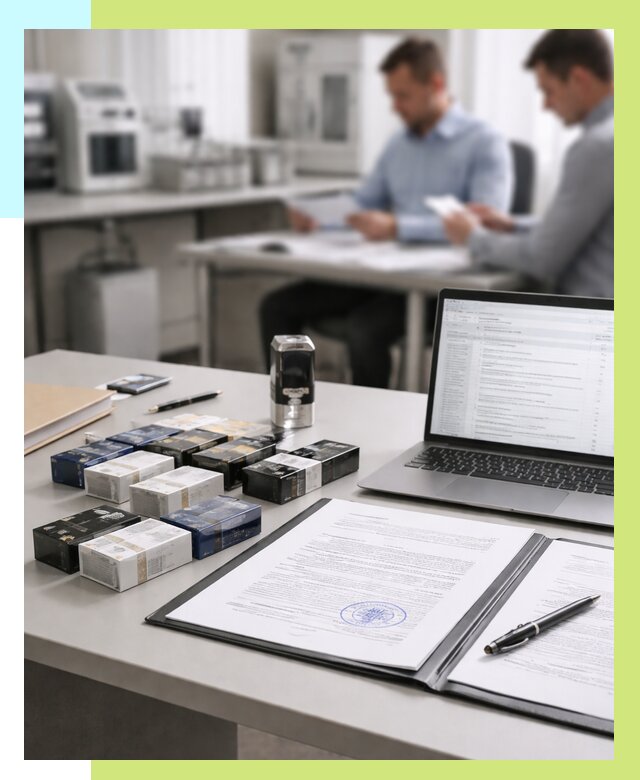 Сертификация сигарет под ключ в Туймазы от 45855 р. | Алешин-Тмз