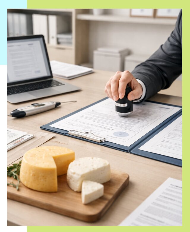 Сертификация сыров в Туймазы от 15285 р | Сертификат на сыр Алешин-Тмз