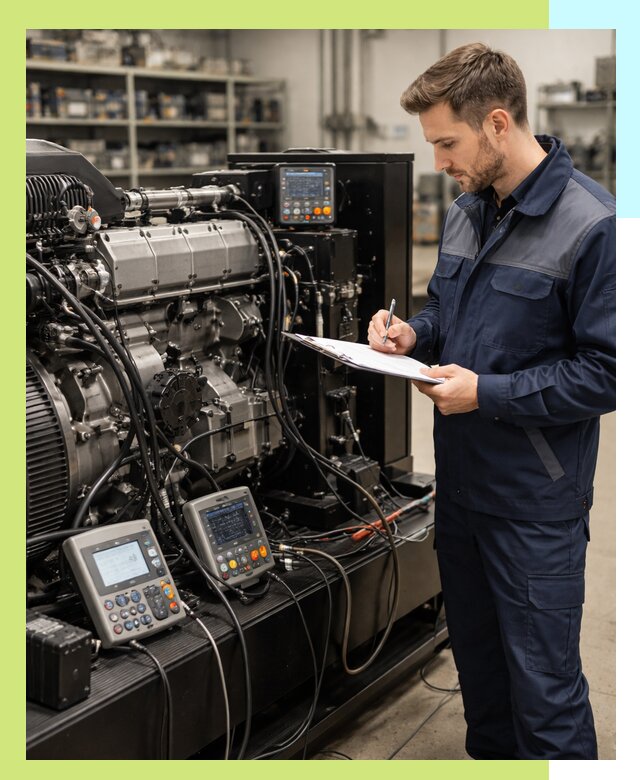 Сертификация дизельных генераторов и их оборудования в Туймазы
