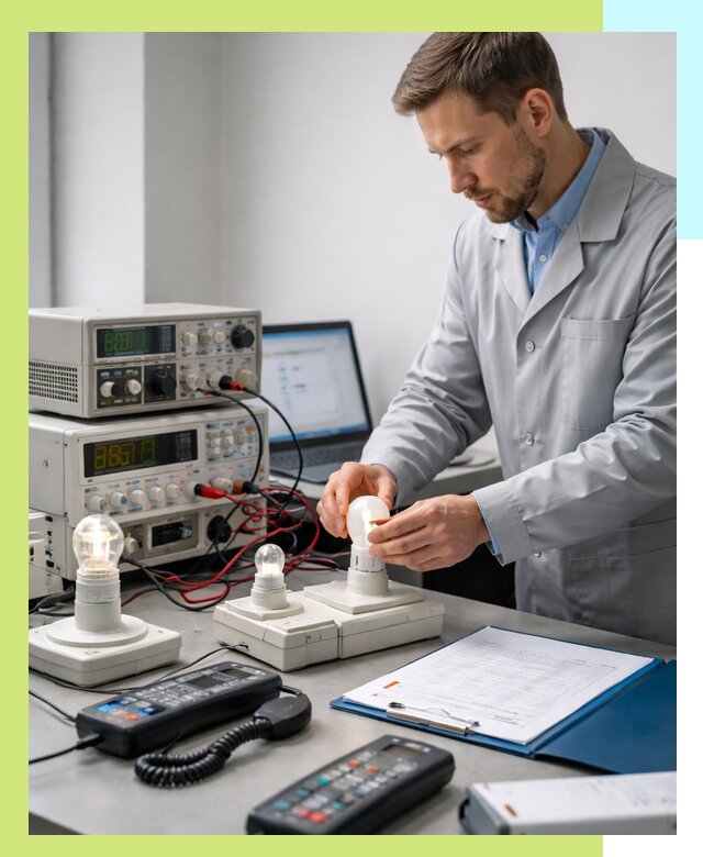 Сертификация ламп и светильников в Туймазы по нормативам