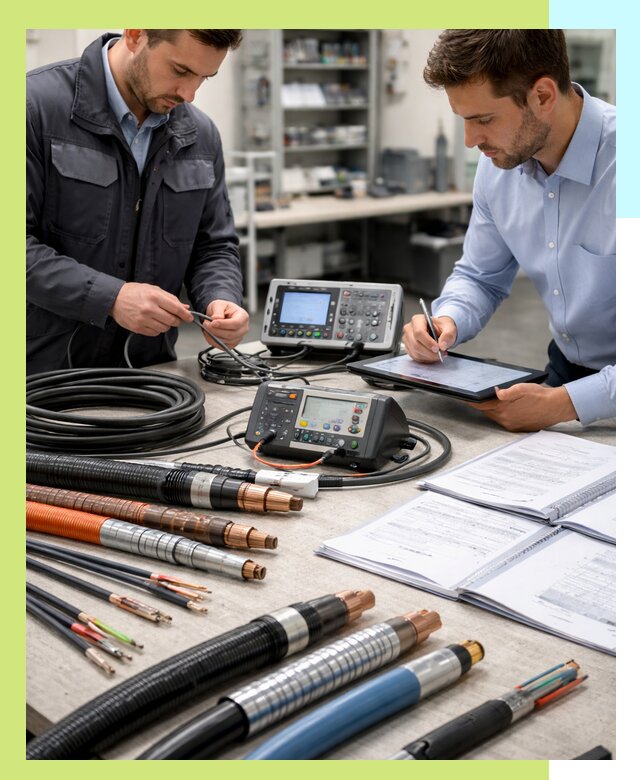 Сертификация кабеля и электропроводки в Туймазы под ключ