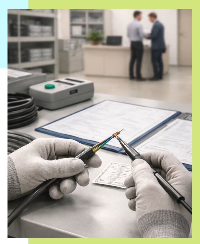 Сертификация провода в Туймазы от 18342 р. в Алешин-Тмз