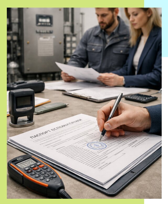 Оформление паспорта эксплуатации оборудования в Туймазы