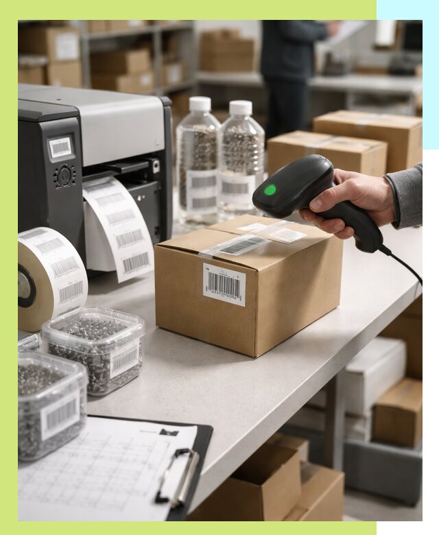 Штрихкодирование продукции и маркировка для продажи в Туймазы