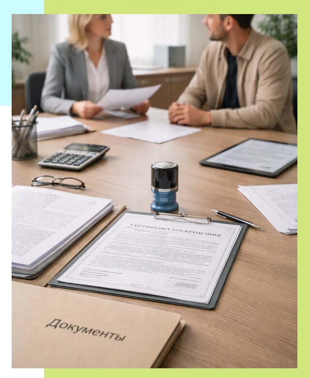 Сертификат соответствия на продукцию в Туймазы от 15285 р.|Алешин-Тмз