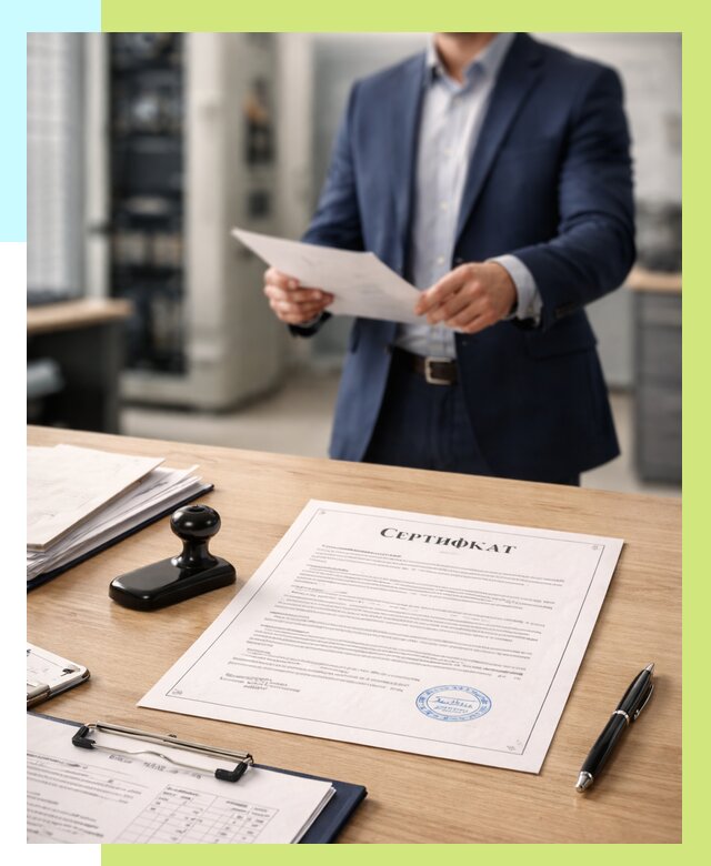 Сертификат на оборудование в Туймазы от 15285 р. | Алешин-Тмз