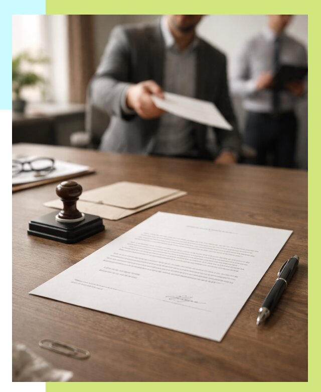 Отказное письмо по сертификации в Туймазы от 3567 р. | Алешин-Тмз