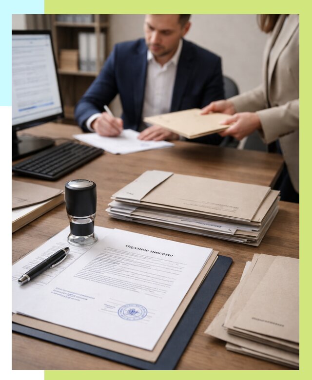 Отказное письмо для таможни в Туймазы от 3057 р, Алешин-Тмз