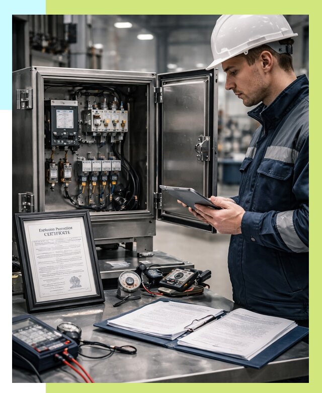 Сертификат взрывозащиты в Туймазы от 45855 р. | Алешин-Тмз