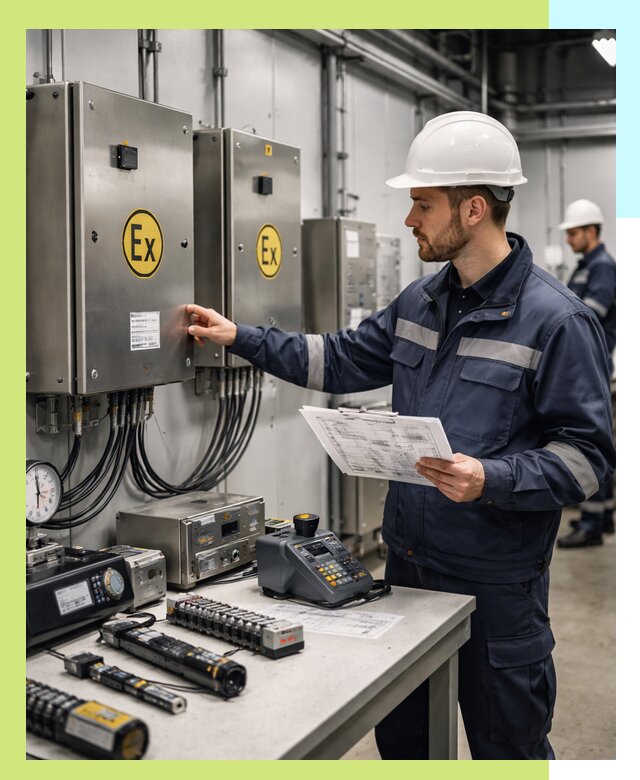 Сертификат взрывозащиты промышленного оборудования в Туймазы