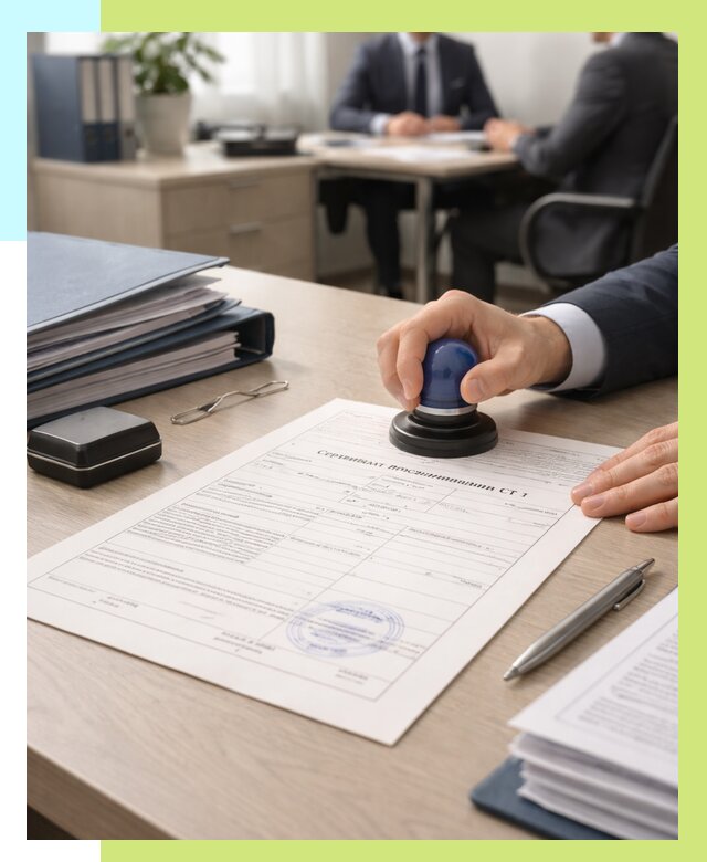 Сертификат происхождения СТ 1 в Туймазы от 4586 р. | Алешин-Тмз