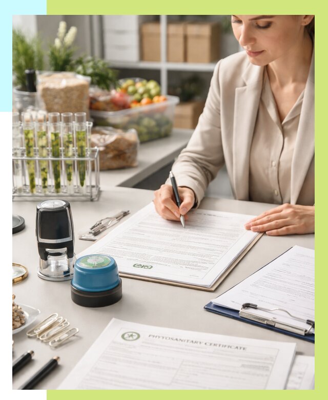 Фитосанитарный сертификат оформить в Туймазы от 4586 р. | Алешин-Тмз