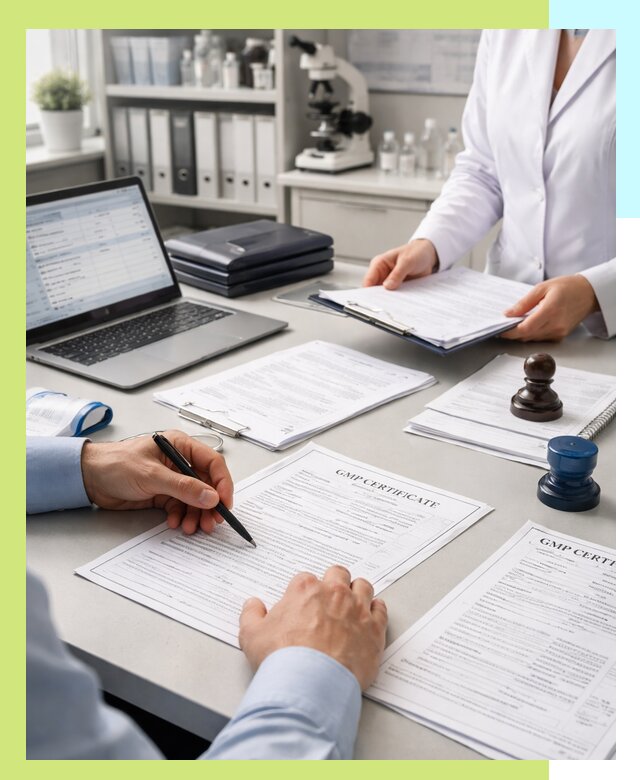 Оформление сертификата GMP в Туймазы для фармпроизводства