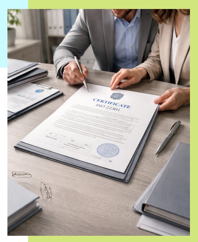 Сертификат ISO 22301 в Туймазы от 45855 р. | Алешин-Тмз срочно
