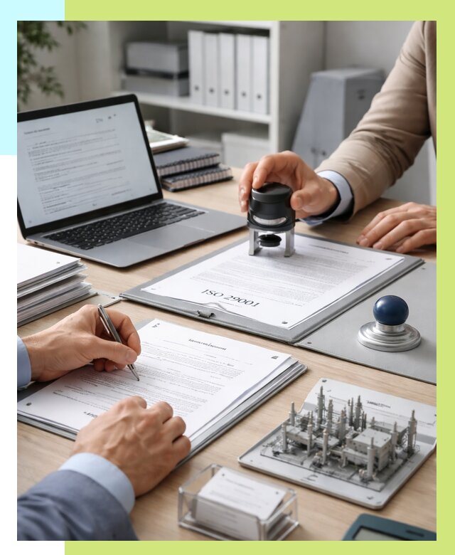 Сертификат ISO 29001 в Туймазы под ключ от 76425 р. | Алешин-Тмз