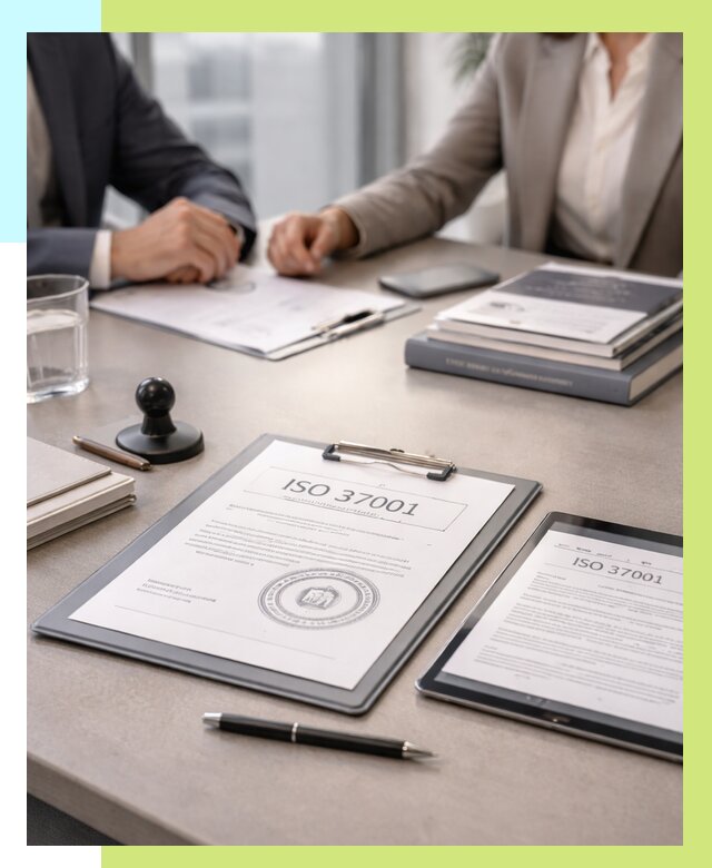 Сертификат ISO 37001 в Туймазы оформить от 122280 р. Алешин-Тмз