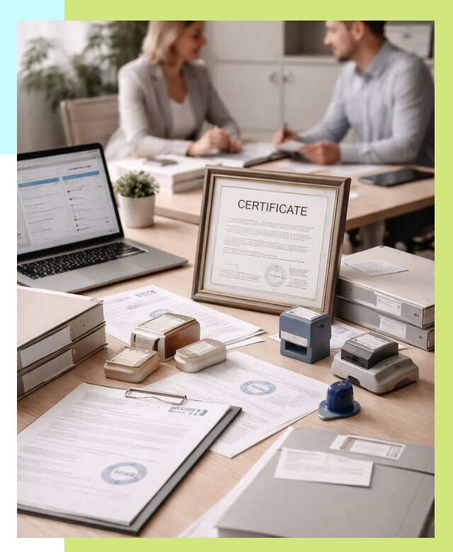 Сертификация компании в Туймазы от 45855 р. | Алешин-Тмз — заказ